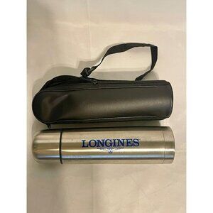 Longines brand metal thermos RARE PROMO WATCH COLLECTOR XMAS